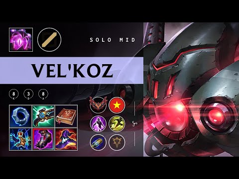 Vel'Koz Mid vs Xerath - VN Grandmaster Patch 25.24