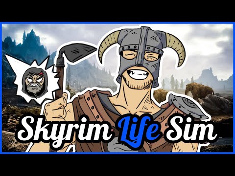 I Turned Skyrim Into a Medieval Life Sim