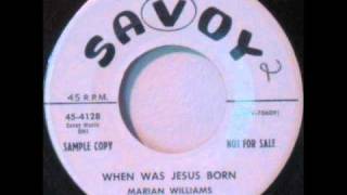 Marion Williams And The Stars Of Faith - When Was Jesus Born.wmv