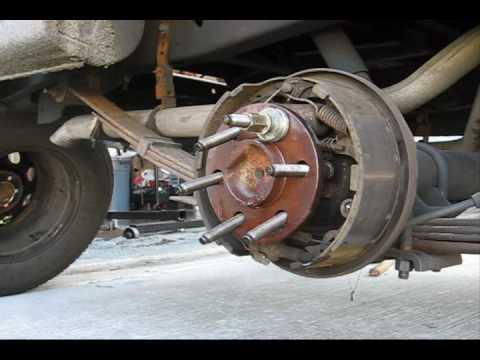 Dodge Dakota How To: Installing Long Milodon Wheel Studs