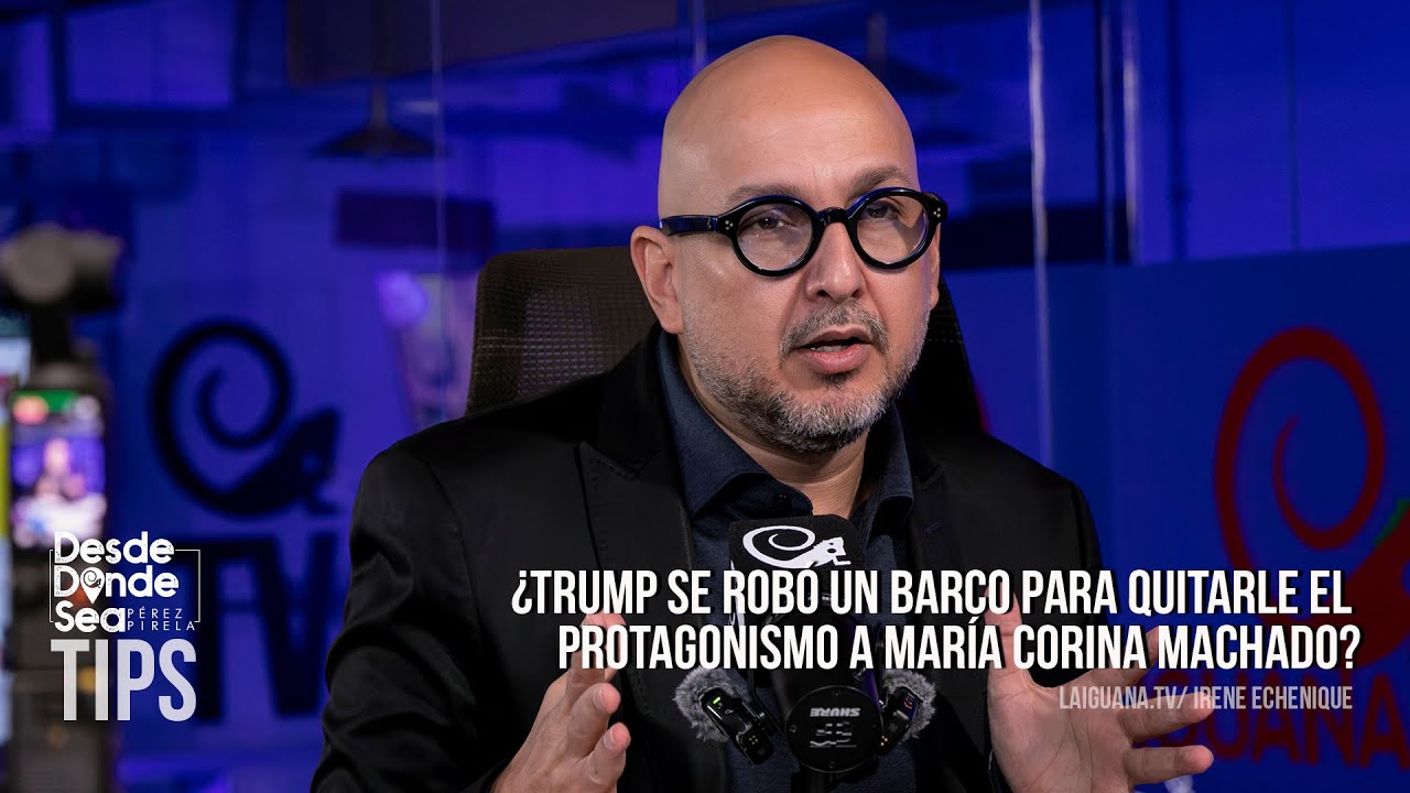¿Trump se robó un barco para quitarle el protagonismo a María Corina Machado?