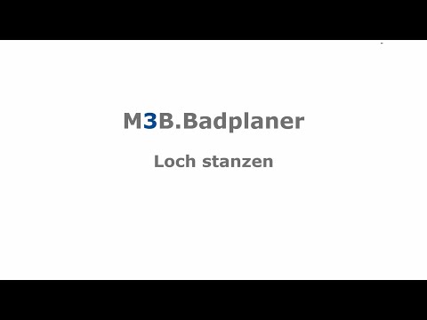 M3B.Badplaner Loch stanzen in Herstellerobjekte