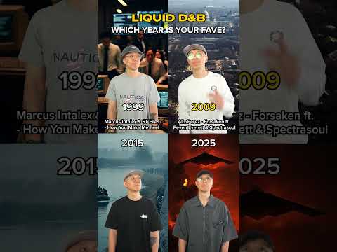 Liquid DnB Through the Years (1999–2025) 💧