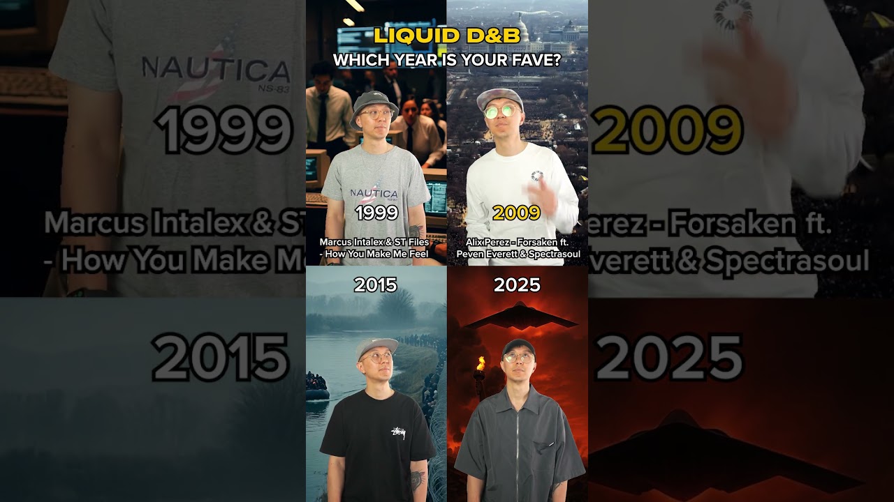 Liquid DnB Through the Years (1999–2025) 💧