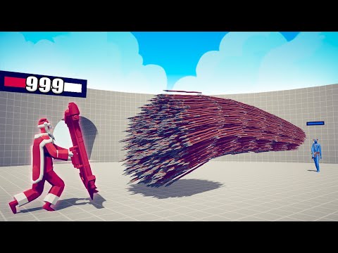 SANTA CLAUS MIRROR SHIELD vs EVERY GOD - TABS | Totally Accurate Battle Simulator 2022