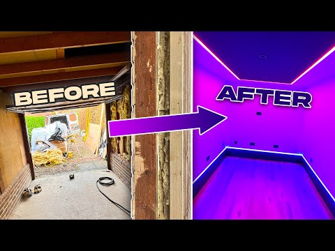 Turning My Garage Into a Pro Home Music Studio – Full Build 🪚