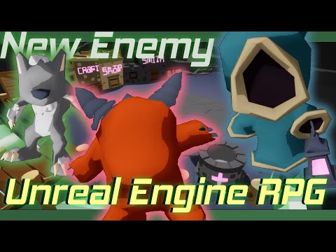 NEW ENEMY for my UNREAL ENGINE game : Indie Devlog #3