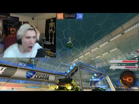 xQc with 1 second left...