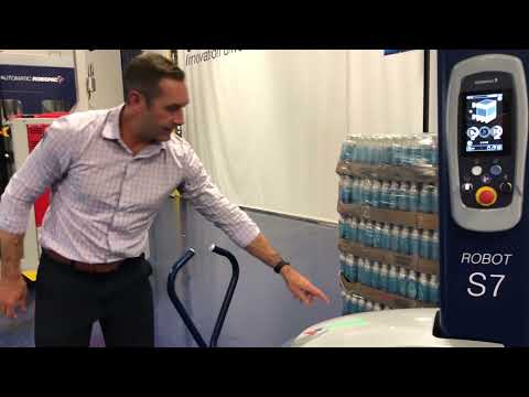 Robot S7 – Portable Stretch Wrapper with Battery Power and Precision Control