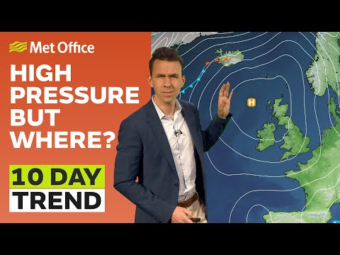 10 Day Trend 22/02/2023 – High pressure, but where? - Met Office Weather Forecast