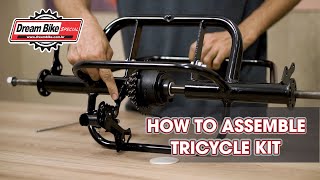 How to assemble Dream Bike Tricycle Conversion Kit  &quot;English version&quot;