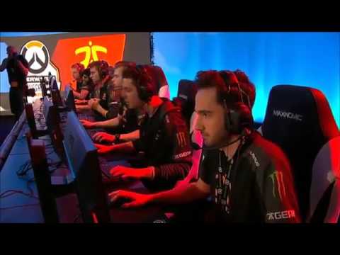 Envyus Vs Fnatic 1st Place Group A Mlg Vegas Usd100k Overwatch Tournament1