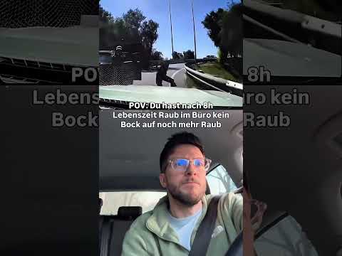 POV: Du hast nach 8h Lebenszeit Raub im Büro kein Bock auf noch mehr Raub #büro #homeoffice #humor