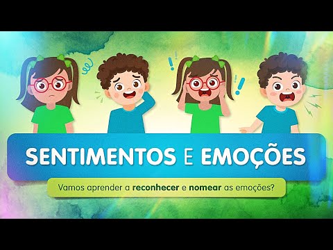 Vamos conhecer as EMOÇÕES? Aprenda a nomear e falar os sentimentos, emoções e sensações!
