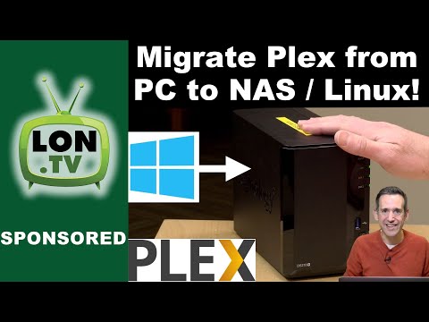 How to Move /Migrate Plex from Windows to NAS / Linux ! Preserve your meta data!