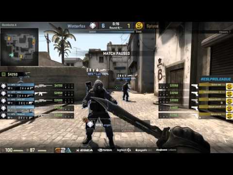 SPLYCE vs. Winterfox [Map 1 BO1] ESL Pro League Season 3 - North America: Week 3