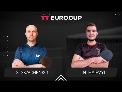 18:00 Serhii Skachenko  - Nazarii Haievyi 20.09.2024 TT Euro.Cup  Ukraine MASTER. TABLE 4