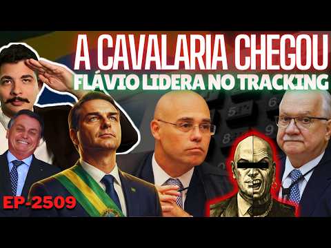 A Cavalaria Chegou: MENDONÇA, os Ex-STFs e Mídia + Flávio LIDERA no Tracking + O Duelo de Ministros.