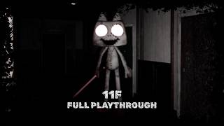 11F | Full Playthrough with No Commentary Gameplay | Psychological Horror
