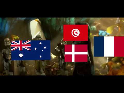 The World Cup portrayed by Star Wars