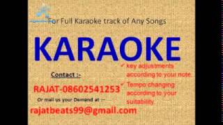 Aap ke kamre mein koi rehta hai karaoke track - YouTube