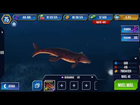 Jurassic World: The Game -SPECIAL 2000 Subscribers & 2 YEARS -Part 1: TOP 5 CAVE Aquatic Creatures