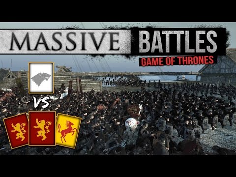 Game of Thrones - House Lannister Sieges the North! (Massive Battles)