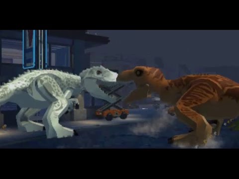 lego jurassic world spinosaurus showdown