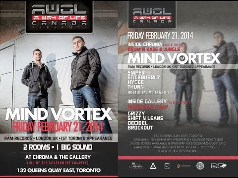 Mind Vortex live at AWOL Toronto | D&B | RAM Records