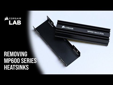 How to Remove a CORSAIR M.2 NVMe SSD Heatsink