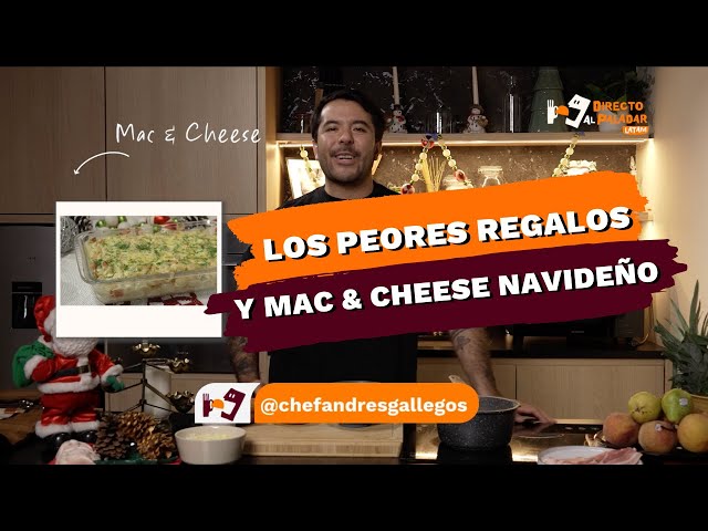 Los PEORES regalos navideños con Mac & Cheese navideño
