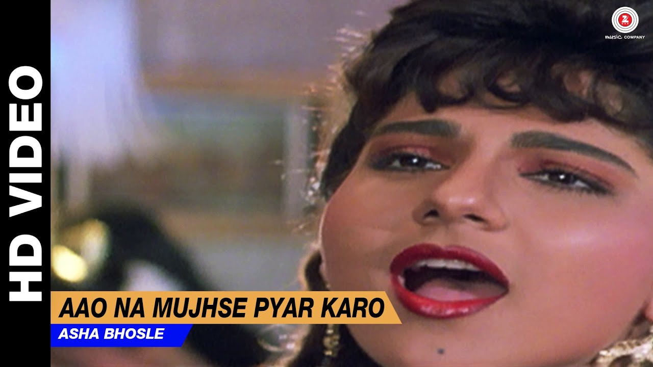 Aao Na Mujhse Pyaar Karo Lyrics | Divya Shakti | Alka Yagnik