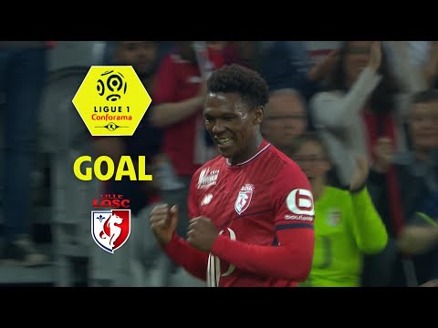 Goal Lebo MOTHIBA (18') / LOSC - Dijon FCO (2-1) (LOSC-DFCO) / 2017-18