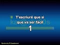 karaoke Escriurem - Miki Nuñez