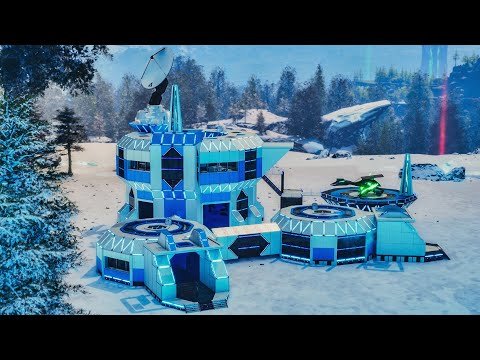 Modular Space Station Tek Base | Build Tutorial | ARK: Survival Ascended