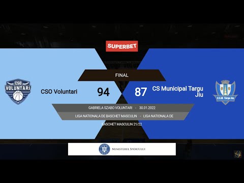 LNBM 2021-2022: CSO Voluntari - CSM Târgu Jiu