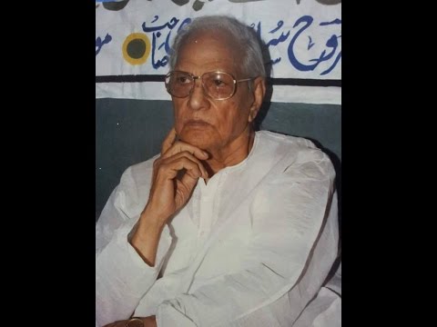 Mazrooh Sultanpuri in conversation with Ahmad Wasi