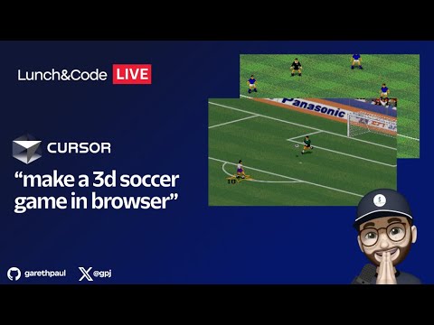 Lunch & Code: Build a soccer 3D game