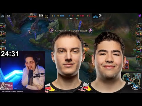 IWillDominate Reacts To Cloud 9 Getting Ace Against GEN.G!!! FUDGE FACTOR!