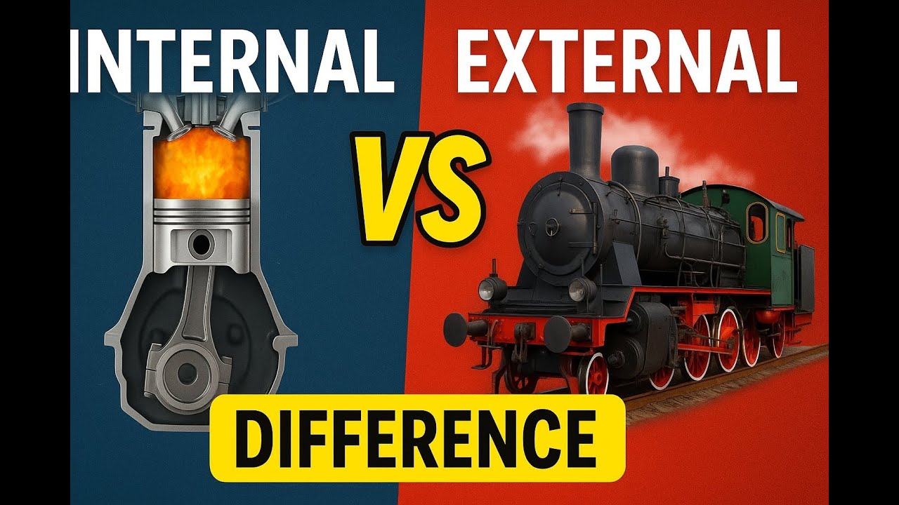#Internal vs External Combustion Engine | Difference Explained with Examples |