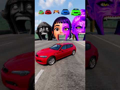 Big & Small Cars vs Rumi X 67 X Mira X Zoey X 67 #beamng #kpop