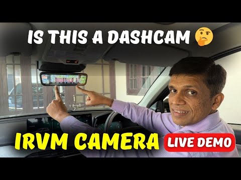 Harrier EV IRVM works as DASH CAM !! Really  📸#electricvehicletalks #harrierev #dashcam