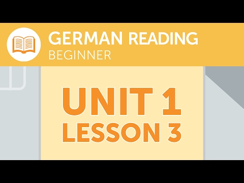 German Reading for Beginners What is the Last Stop of this Train