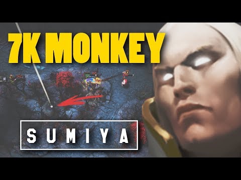 Sumiya Invoker Dota 2 - Caculated SUNSTRIKE Kill 7K Monkey Like A BOSS  -Sumiya Dota 2 7.06