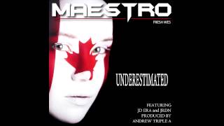 Maestro Fresh Wes - "Underestimated" ft. JD Era & JRDN