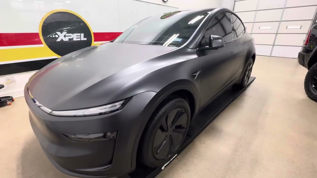 2026 Tesla Juniper Model Y Full Vehicle Wrap in Stealth PPF