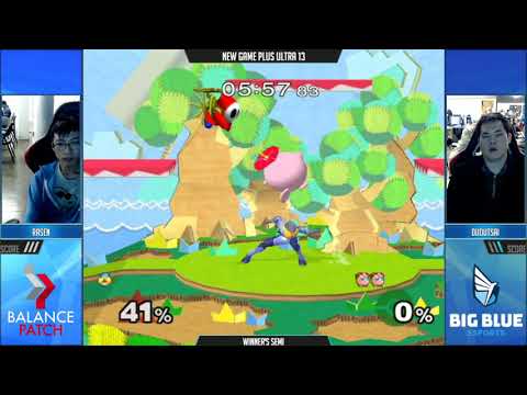 NGPU 13 SSBM - Rasen (Sheik) vs. dudutsai (Jigglypuff) - Melee WSF