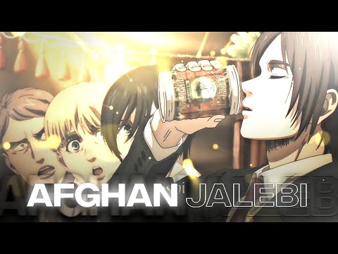 Eren, Mikasa, Armin gets drunk edit - Afghan Jalebi [AMV/EDIT] attack on titan edit | Eren Rumbling