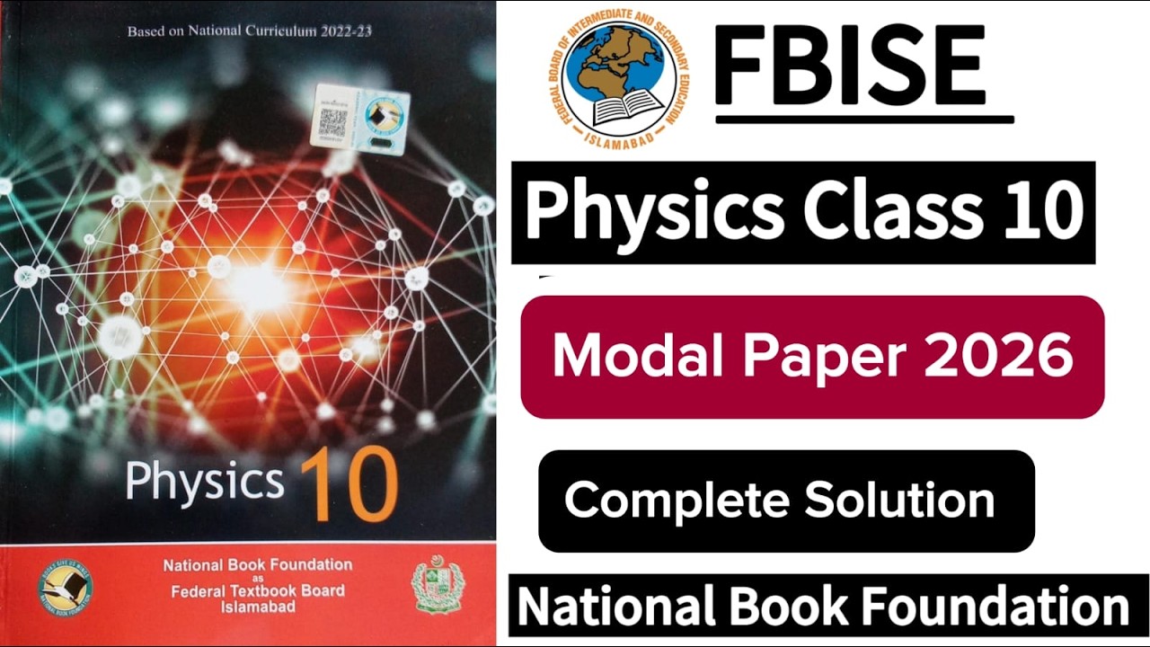 Class 10 | Physics | Solved Model Paper (Complete) | New Syllabus 2026
