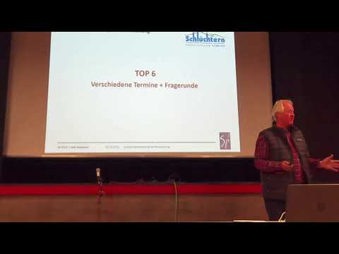 Livestream zur Dorfentwicklung Schlüchtern